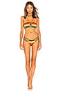 view 4 of 4 TOP BIKINI in Rainbow
