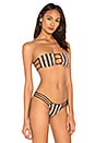 view 2 of 4 Mai Bandeau Top in Rio Stripe