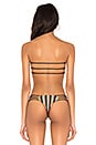view 3 of 4 Mai Bandeau Top in Rio Stripe