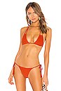 view 1 of 5 HAUT DE MAILLOT DE BAIN TAHITI in Coral