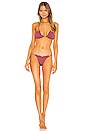 view 4 of 4 HAUT DE MAILLOT DE BAIN AHMED in Ginger