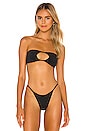view 1 of 4 Bass Bandeau Bikini Top in Black