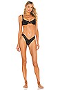 view 4 of 4 Leisure Bikini Bottom in Black