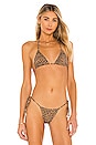 view 1 of 4 Southside Bikini Top in Jaguar
