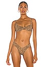 view 1 of 4 Midori Bikini Top in Jaguar