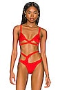 view 1 of 4 Nova Bikini Top in Poppy
