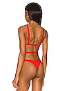 view 3 of 4 Nova Bikini Top in Poppy