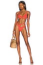 view 4 of 4 HAUT DE MAILLOT DE BAIN NOVA in Coral