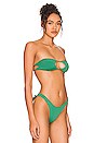 view 2 of 4 Bass Bandeau Bikini Top in Emerald