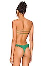 view 3 of 4 Bass Bandeau Bikini Top in Emerald