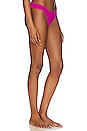 view 2 of 4 Mandy Bikini Bottom in Fuchsia in Fuscia