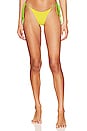 view 1 of 5 Heartbeat Reversible Bikini Bottom in Sunshine Viper