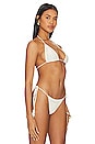 view 2 of 4 TOP BIKINI TRIANGULAR BOBBIE in Ivory