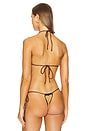view 3 of 4 Samira Halter Bandeau Bikini Top in Biscotti