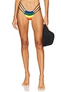 view 1 of 4 Tai Skimpy Bikini Bottom in Rainbow Mix