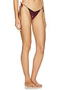 view 2 of 4 Frutti Skimpy Printed Side Ties Bikini Bottom in Asher & Red