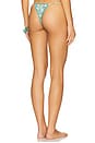 view 3 of 4 Flower Skimpy Hand Painted Floral Side Ties Bikini Bottom in Mandala
