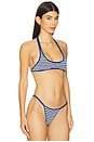 view 2 of 4 Savanah Bikini Top in Skipper