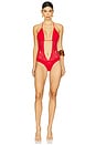 view 1 of 3 Corazon One Piece Swimsuit in Red