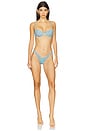view 4 of 4 Liko Bikini Top in Denim