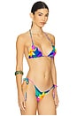 view 2 of 4 Mary Triangle Bikini Top in Loveshack