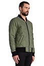 view 3 of 7 Mega Hetch Bomber Jacket in Kool G Khaki