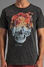 view 4 of 4 Dead Head Tee in Floyd Black