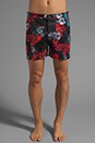 view 1 of 6 Border Crossing Bunker Boardshort in Floyd Black