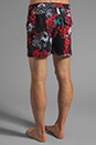 view 3 of 6 Border Crossing Bunker Boardshort in Floyd Black