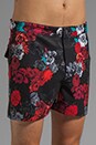 view 4 of 6 Border Crossing Bunker Boardshort in Floyd Black