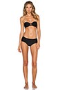 view 4 of 4 TOP BIKINI in Black