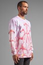 view 2 of 5 Flamingo in Love Jumper in Pink White