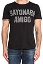 view 4 of 4 Sayonara Amigo Tee in Black