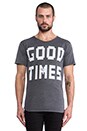 view 1 of 5 Good Times Tee in Gun Metal Grey