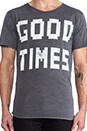 view 4 of 5 Good Times Tee in Gun Metal Grey