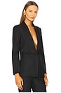 view 2 of 4 Jana Mia Tuxedo Blazer in Black