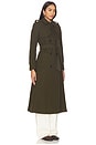 view 3 of 5 Charlotte Ann Coat in Dark Khaki