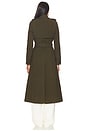 view 4 of 5 Charlotte Ann Coat in Dark Khaki