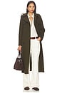 view 5 of 5 Charlotte Ann Coat in Dark Khaki