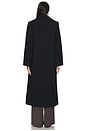 view 4 of 4 Clemence Oversized Blazer Coat in Dark Navy