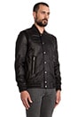 view 3 of 5 Aurelio Teddy Jacket in Black