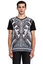 view 1 of 5 Tael T-Shirt in Black & Off White
