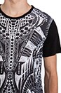 view 5 of 5 Tael T-Shirt in Black & Off White
