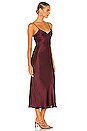 view 2 of 3 Peych Dress in Burgundy