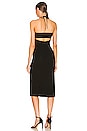 view 3 of 3 VESTIDO ZARET in Black