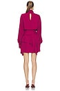 view 4 of 3 Veddy Dress in Raspberry