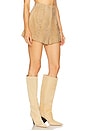 view 2 of 6 Bow Shorts in Light Beige