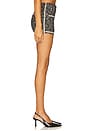 view 3 of 6 Seraphine Short in Black & Ecru