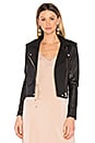 view 2 of 7 Ashville Leather Moto Jacket in Black