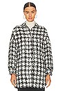 view 2 of 5 Parvati Jacket in Black & White